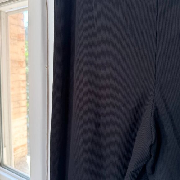 New SKIMS Soft Lounge Sleep Pants Wide Leg in Onyx Black Size Large - Picture 6 of 10